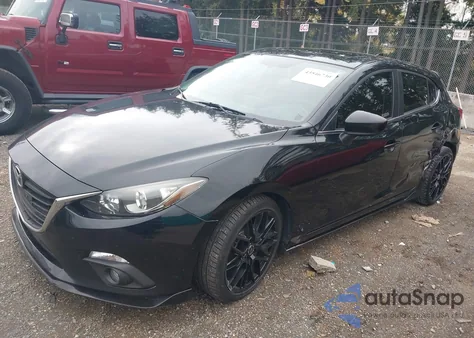 2016 Mazda Mazda3 I Touring z USA, uszkodzony, nr VIN JM1BM1M76G1325895